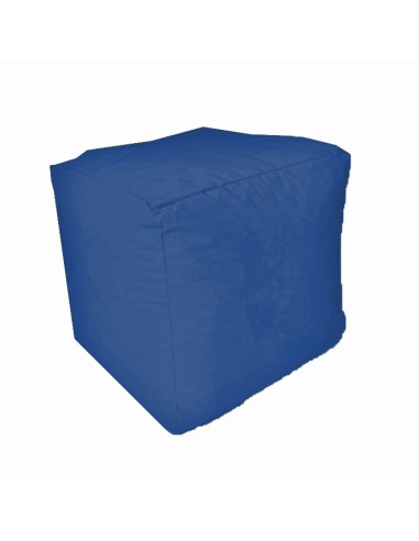 POUF MORBIDO RIVESTITO IN TESSUTO 54x65x45 cm ACIDO