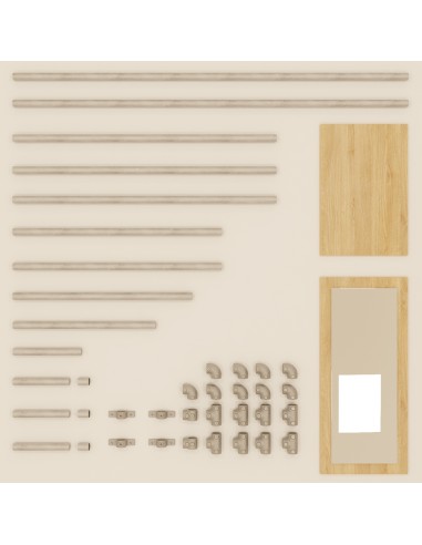 ARREDAMENTO AUTOPORTANTE APPENDIABITI SVUOTA TASCA