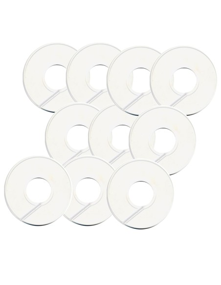 KIT 10 DISCHETTI  SEGNATAGLIE NEUTRO BIANCO