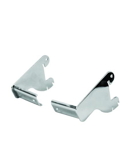 COPPIA SUPPORTI APPENDERIA PORTA ACCESSORI TUBO