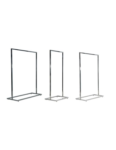 GONDOLA START CON BASE 900X400 H 1500 CROMATO