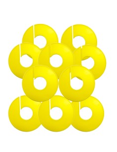 KIT 10 DISCHETTI  SEGNATAGLIE NEUTRO GIALLO