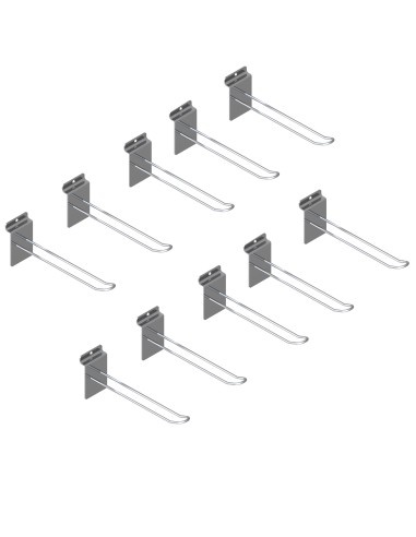 KIT10 GANCIO DOPPIO PORTABLISTER PANN.DOGATO 30 cm