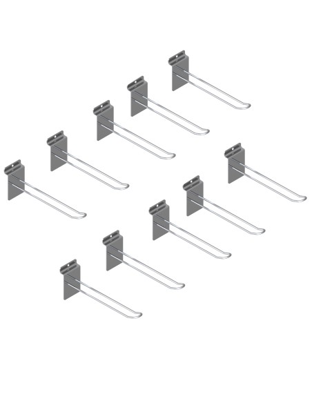 KIT10 GANCIO DOPPIO PORTABLISTER PANN.DOGATO 20 cm