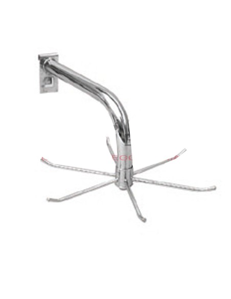 SUPPORTO GIREVOLE PORTA CINTURE CRAVATTE GRIGLIA