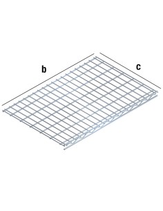 RIPIANO IN FILO DA 90 O 60 cm METALLO CROMATO