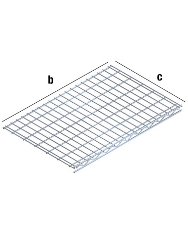 RIPIANO IN FILO DA 90 O 60 cm METALLO CROMATO