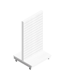 GONDOLA DOGATAN BIFACCIALE 120x157 BIANCO