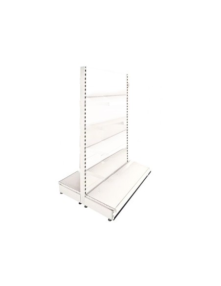 GONDOLA STRUTTURA CON MONTANTI FONDALI DA 120 cm