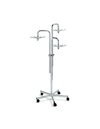 STENDER CON 3 BRACCIA GIREVOLI PER ACCESSORI
