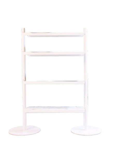 GONDOLA AUTOPORTANTE CON 4 RIPIANI INCLINATI