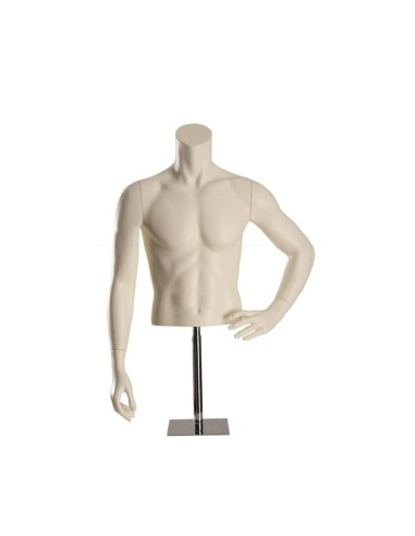 TORSO BUSTO UOMO CON BASE