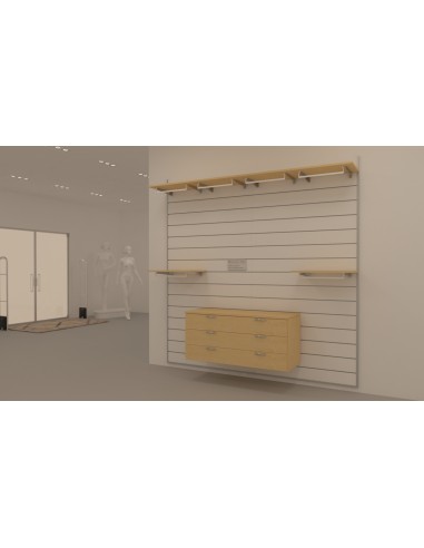 ARREDAMENTO DOGATO 240x240cm RIPIANI SOTTOAPPENDE