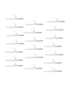 KIT 20 APPENDINO SCIARPE FOULARD ACCESSORI  31,8cm