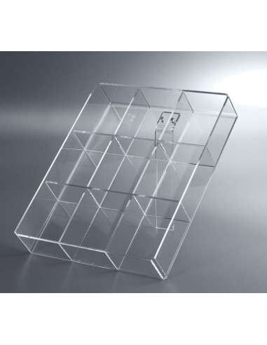 ESPOSITORE MULTIPLO IN PLEXIGLASS CRAVATTE CINTURE