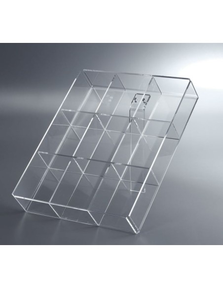 ESPOSITORE MULTIPLO IN PLEXIGLASS CRAVATTE CINTURE