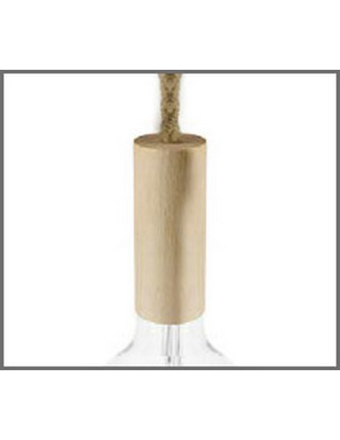 PORTALAMPADA IN LEGNO XL 16 mm E27