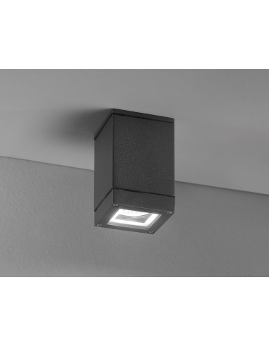 APPLIQUE ALLUMINIO ESTERNO/INTERNO GRAFITE