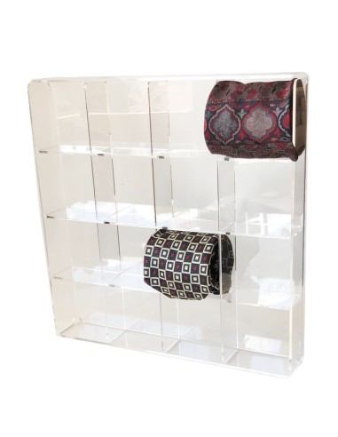 ESPOSITORE BANCO VETRINE MULTIUSO ACCESSORI DIVISO RI CASSETTI INTIMO BIGIOTTERIA CRAVETTE CINTURE