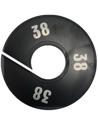 SEGNATAGLIE KIT TESTO BIANCO/FONDO NERO 38-54
