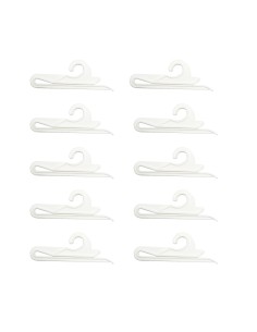 KIT 10 PORTACALZINO BIANCO DA 8 cm