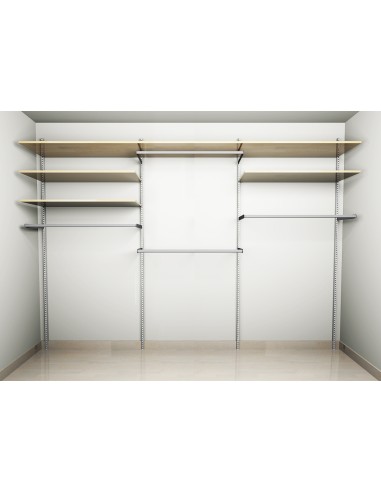 KIT ARREDAMENTO DA 3 M 6 RIPIANI 4 APPEDERIE