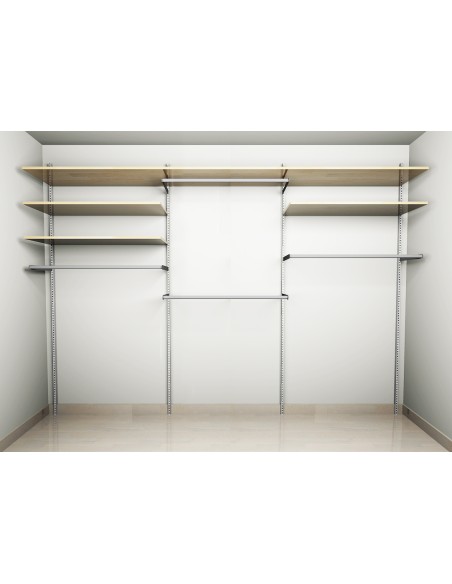 KIT ARREDAMENTO DA 3 M 6 RIPIANI 4 APPEDERIE