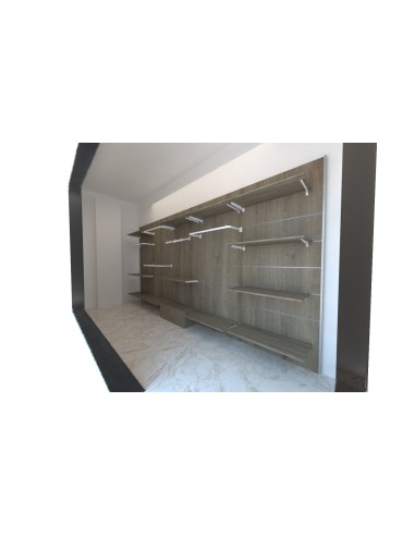 ARREDAMENTO PANNELLO DOGATO COMPLETO DI ACCESSORI