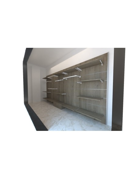 ARREDAMENTO PANNELLO DOGATO COMPLETO DI ACCESSORI