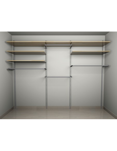 KIT ARREDAMENTO DA 2,40 M 6 RIPIANI 4 APPEDERIE