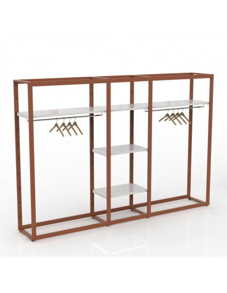 ARREDO AUTOPORTANTE DA 260 cm COMPONIBILE RAME