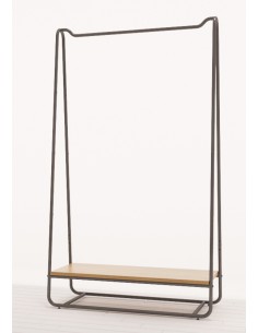 ARREDO AUTOPORTANTE GONDOLA BIFACCIALE 105 cm TRASPARENTE OPACO- TAVOLATO