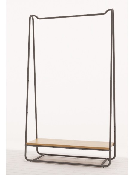 ARREDO AUTOPORTANTE GONDOLA BIFACCIALE 105 cm TRASPARENTE OPACO- TAVOLATO