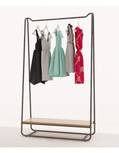 ARREDO AUTOPORTANTE GONDOLA BIFACCIALE 105 cm TRASPARENTE OPACO- TAVOLATO