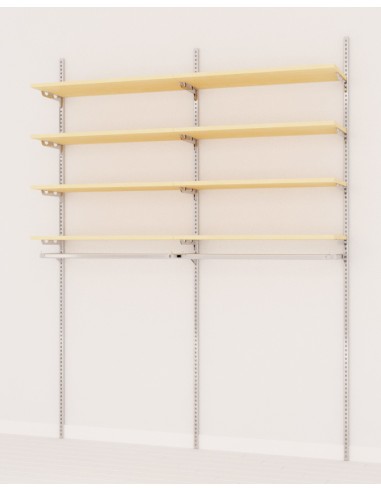 KIT ARREDAMENTO DA 1,80 M 8 RIPIANI 2 APPEDERIE