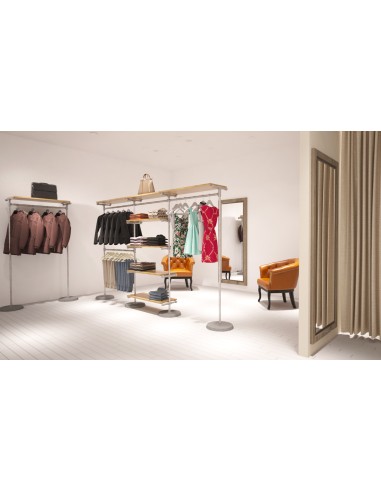 KIT ARREDAMENTO INDUSTRIAL ABBIGLIAMENTO CEMENTO