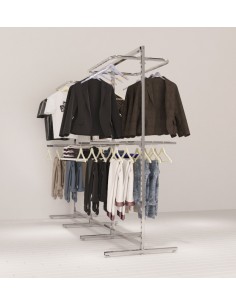 ARREDAMENTO AUTOPORTANTE GONDOLA BIFACCIALE NEGOZI 2