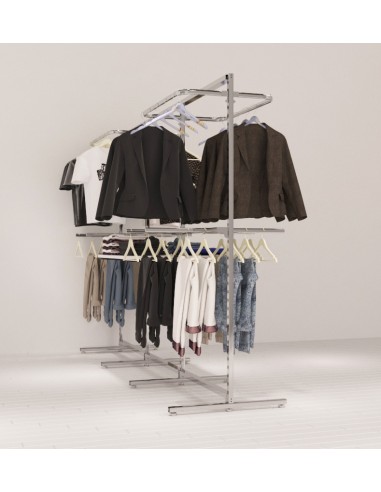 ARREDAMENTO AUTOPORTANTE GONDOLA BIFACCIALE NEGOZI