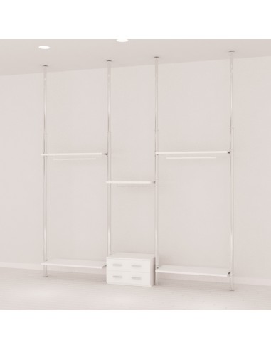 ARREDO AUTOPORTANTE MONTANTI TELESCOPICO 255 cm