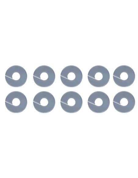 KIT 10 PZ SEGNATAGLIE NEUTRO ARGENTO DIVISORE TAGL