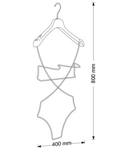 EXPO UNDERWEAR PORTACOSTUME INTIMO LINGERIE GRUCCI A NICHELAT 2