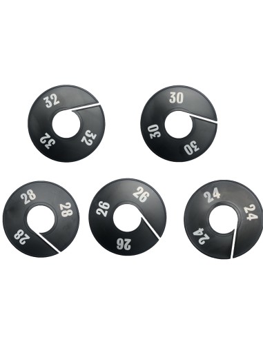 SEGNATAGLIE KIT TESTO BIANCO/FONDO NERO 24-32