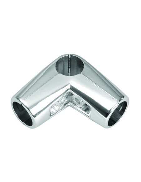 GIUNTO A 4 VIE ANGOLO CROMATO