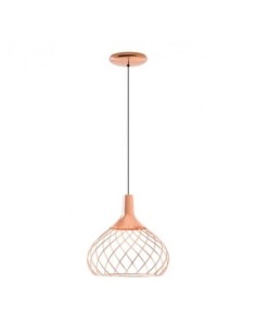 LAMPADA A SOSPENSIONE STILNOVO MONGOLFIER Ø40 ORO ROSA