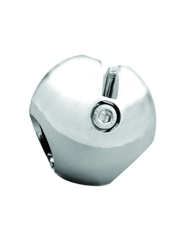 GIUNTO SUPPORTO RIPIANI MENSOLE VETRO CRISTALLO8mm