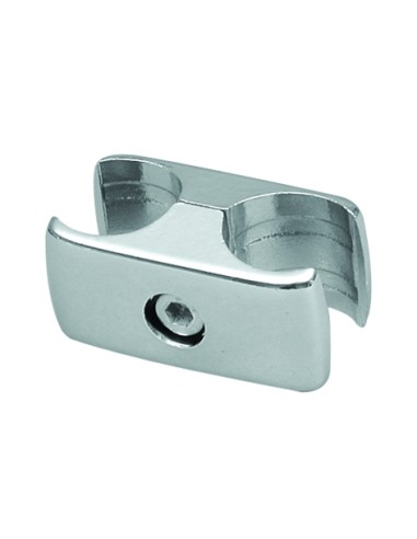 GIUNTO SUPPORTO PARALLELLO PIATTO PER TUBI DA 25mm