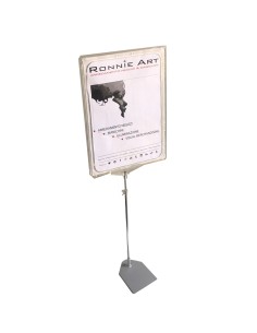 PIANTANA METALLO 80+80 CM CORNICE A3