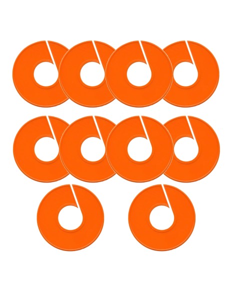 KIT 10 DISCHETTI  SEGNATAGLIE NEUTRO ARANCIO
