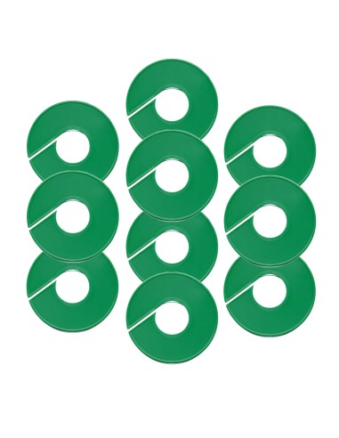 KIT 10 DISCHETTI SEGNATAGLIE NEUTRO VERDE