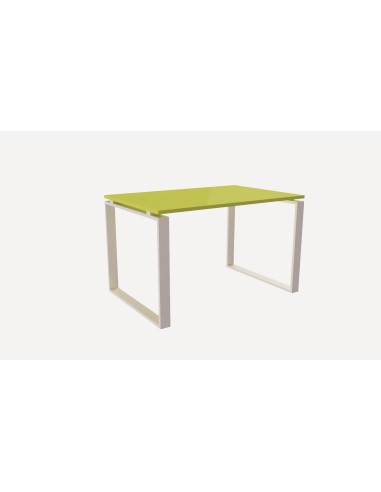 BANCO SCRIVANIA 120x80 cm BIANCO/VERDE LIME